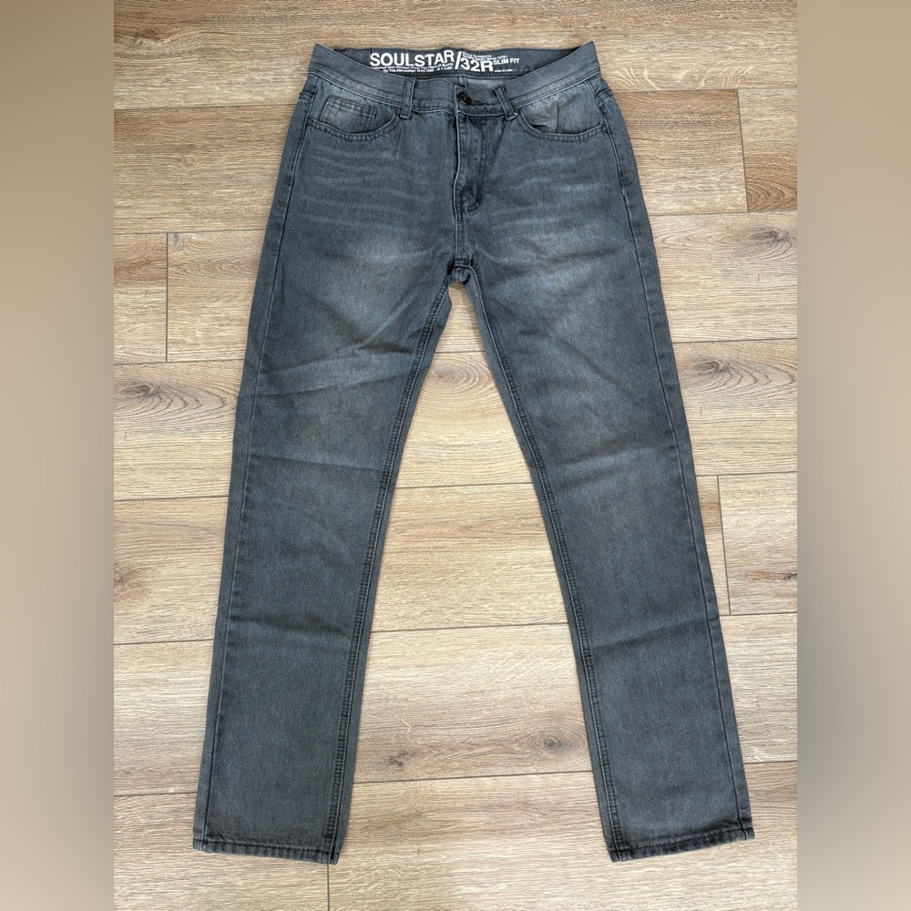 Soulstar Gray Slim Fit Skinny Jeans